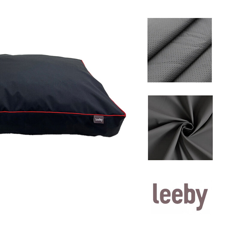Leeby Cojín Impermeable Anti Pelos Rojo para perros image number null